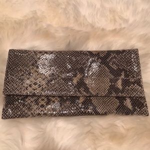 Snakeskin Pattern Clutch